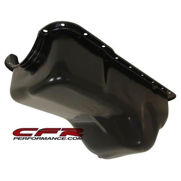 Cfr Performance CFR HZ-9792-C 1988-96 Ford Small Block 255-260-289-302 Stock Capacity Truck Oil Pan-Chrome HZ-9792-PBK - main